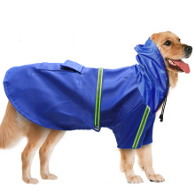 Lightweight Rain wear Reflective Breathable Waterproof Pet Dog Raincoat